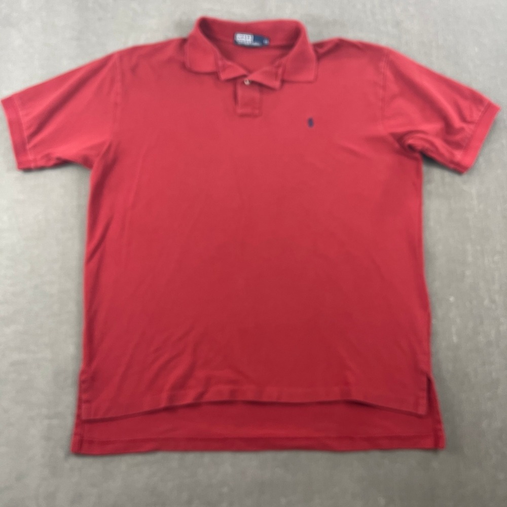 Polo Ralph Lauren Men X-Large Red Polo Shirt Short Sleeve Classic Pony